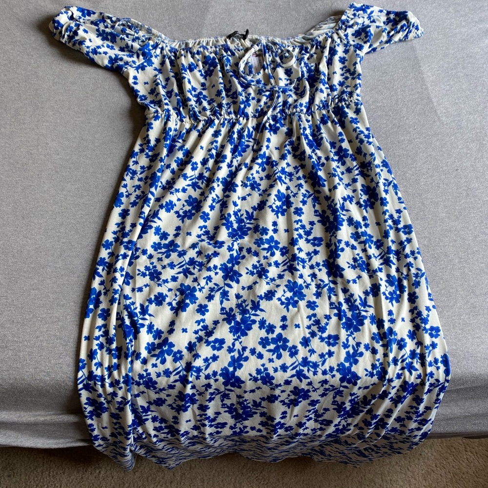Floral Square Neck Maxi Dress - Picture 2 of 2